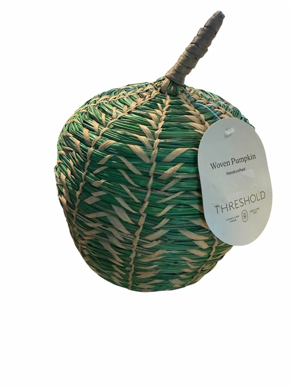 Woven pumpkin decor from target by threshold